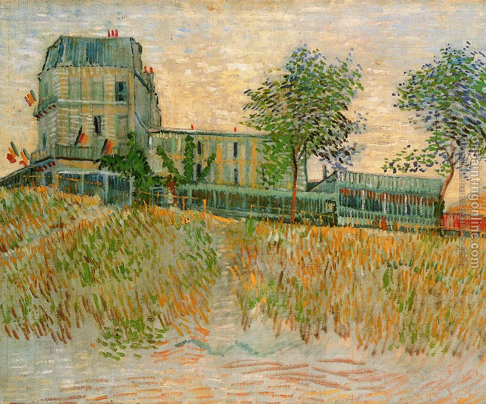 Gogh, Vincent van - Restaurant de la Sirene at Asnieres